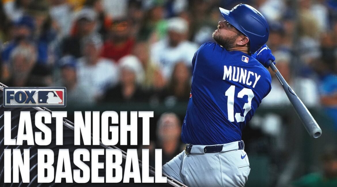 Last Night In Baseball: Dodgers Vs. Athletics Means Max Muncy Vs. Max Muncy 11 muncyh1