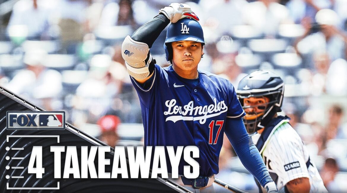 4 Takeaways From The Dodgers' Series Win Over The Yankees In The Bronx 1 ohtani1