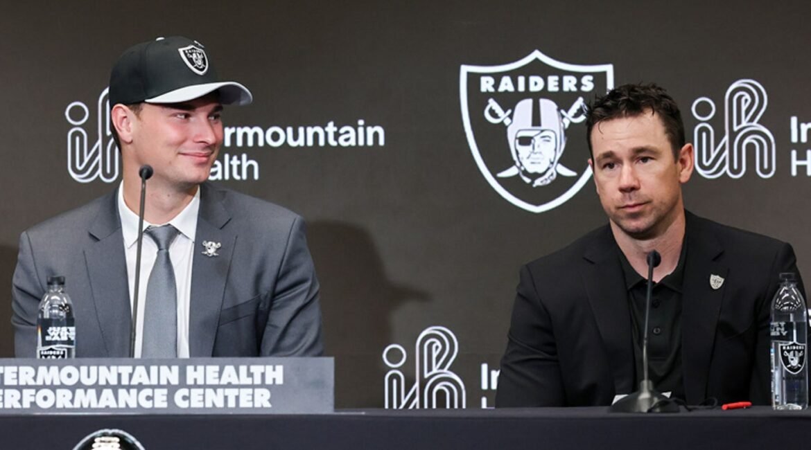 Raiders QB Fernando Mendoza Reveals Key Traits Between Klint Kubiak, Curt Cignetti 1 raiders2