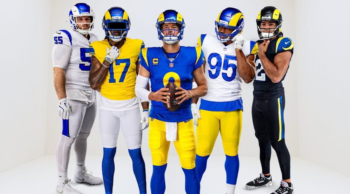 Rams Target Super Bowl Champs During Uniform Reveal. Is Aaron Donald's Return Next? 1 rams uniform reveal