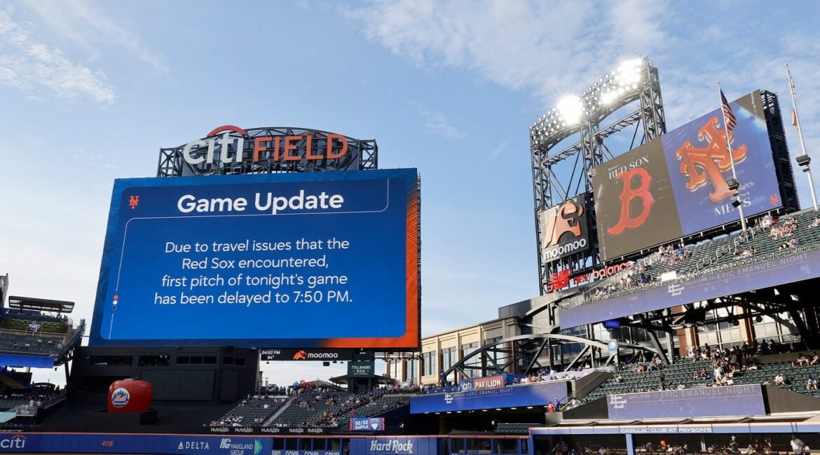 Red Sox Arrive 2 Hours Before Scheduled Game vs. Mets After Team Plane Problems 2 red sox mets