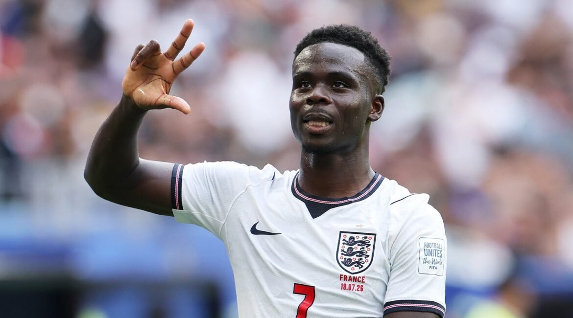 Bukayo Saka Responds To Questions About His Fitness After Hat Trick vs. France 2 saka