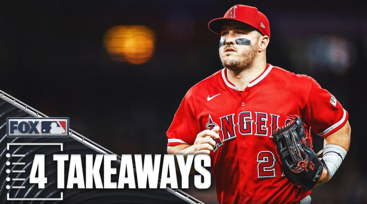 4 Takeaways From MLB's All-Star Roster Reveal: Mike Trout Is Back; Dodgers Take Over 4 trout1