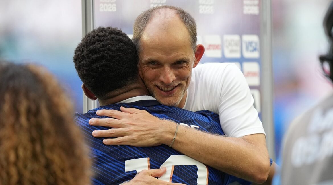 Kylian Mbappé, Thomas Tuchel Share Postgame Hug After World Cup Meeting 3 tuchel