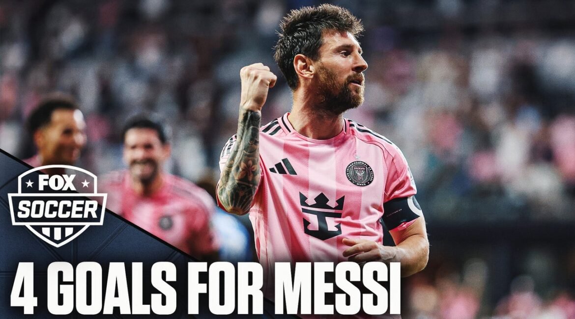 Lionel Messi Scores 4 Goals, Leads Inter Miami To Historic 7-1 Win Over Montréal 2 25371590 messi1