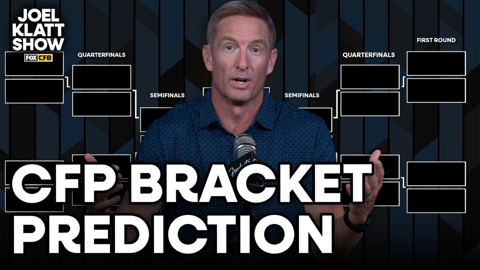 Joel Klatt’s 2026 College Football Playoff Bracket Prediction & National Champion Pick