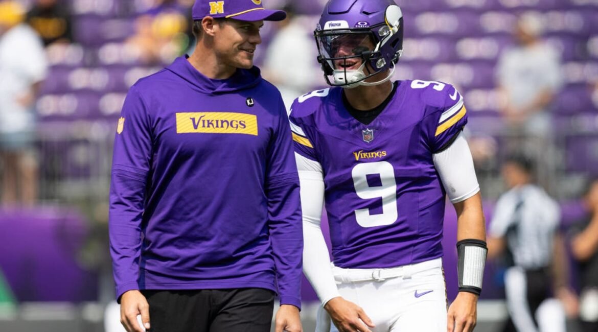 Kevin O'Connell Explains Decision To Start Kyler Murray Over J.J. McCarthy 2 a8b6d648 gettyimages 2165735554
