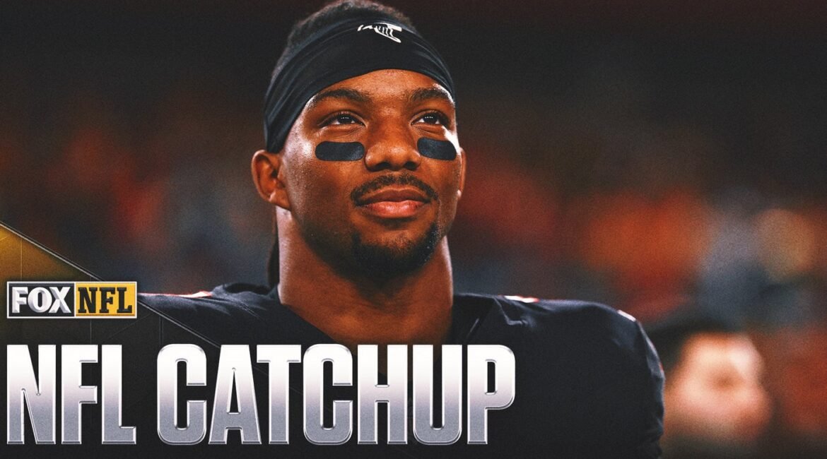 NFL Catchup: More Record Extensions; Shedeur Embracing QB Comp; Lamb's Unusual Routine 15 bijan robinson nfl catchup