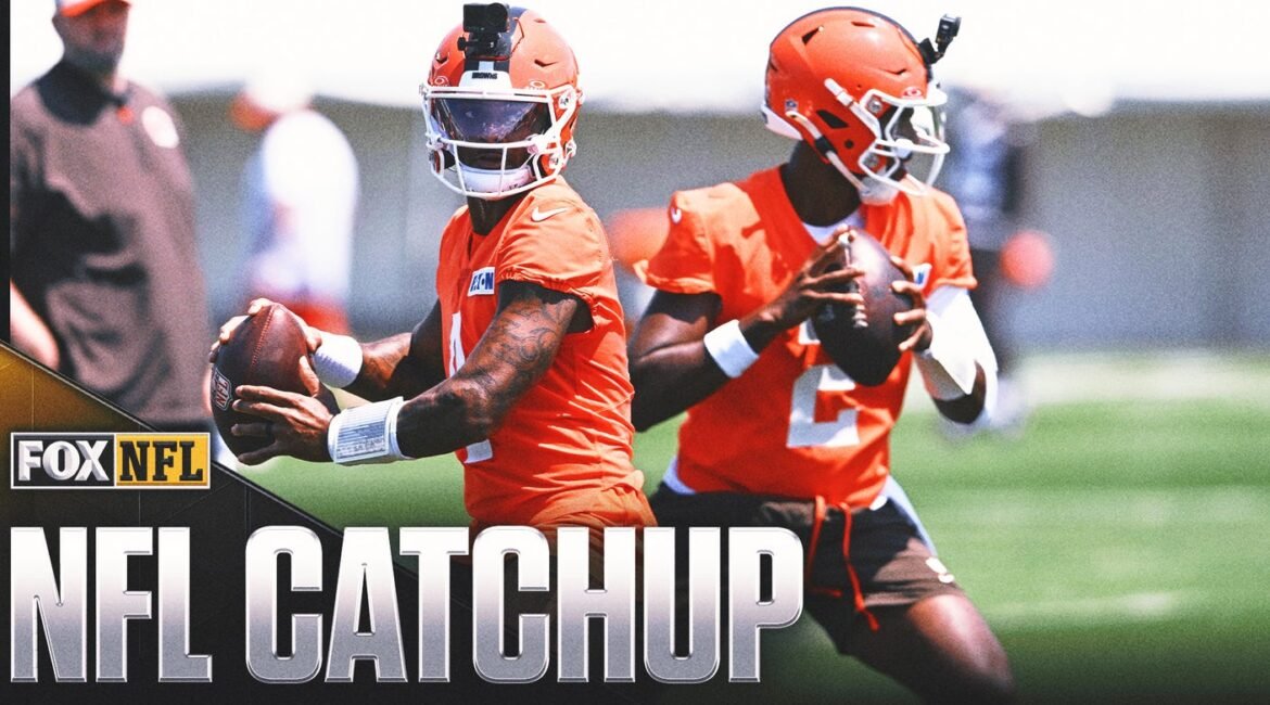 NFL Catchup: Browns, Falcons Name Preseason Starting QBs; Bears HC Bold Goals 8 browns qbs nfl catchup