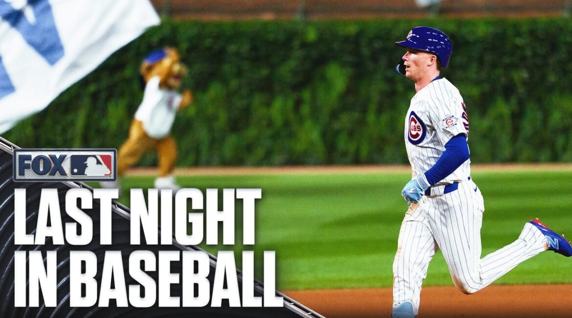 Last Night In Baseball: Crow-Armstrong Makes It 30-30 And A Cubs' W With 1 Swing 9 cubsh1