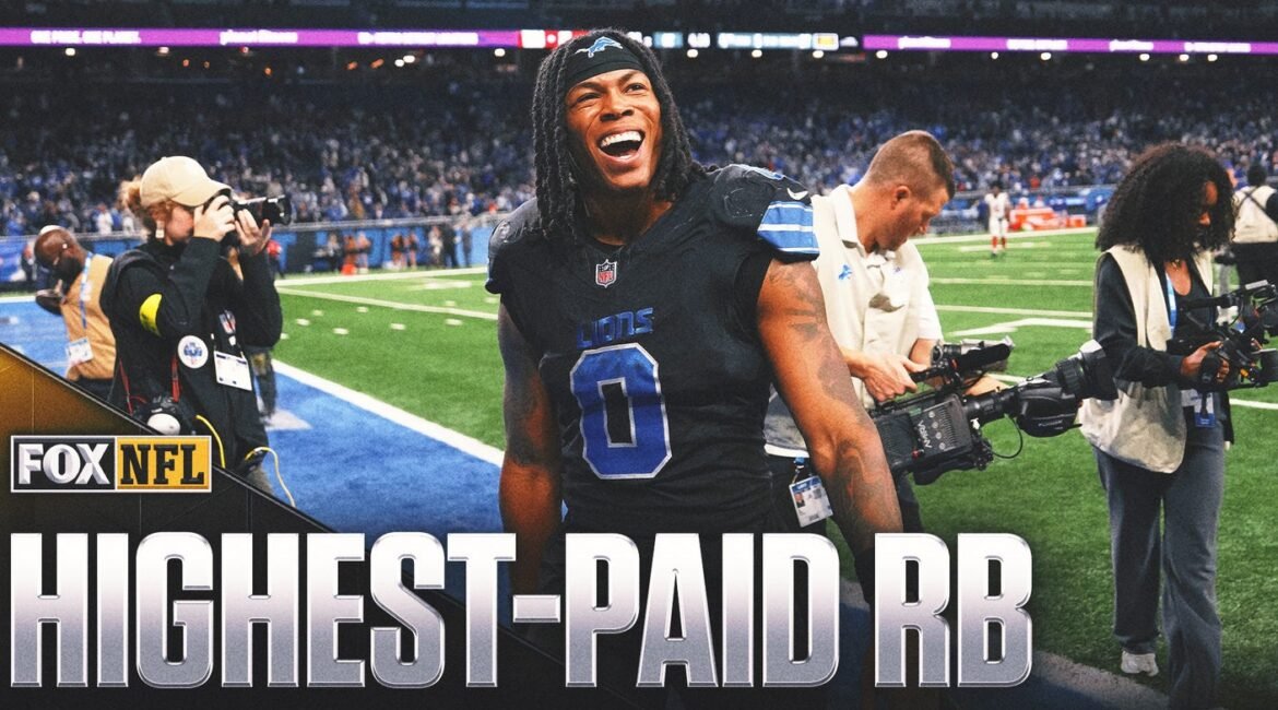 Another New Highest-Paid RB: Lions Agree To Record Extension With Jahmyr Gibbs 2 jahmyr gibbs