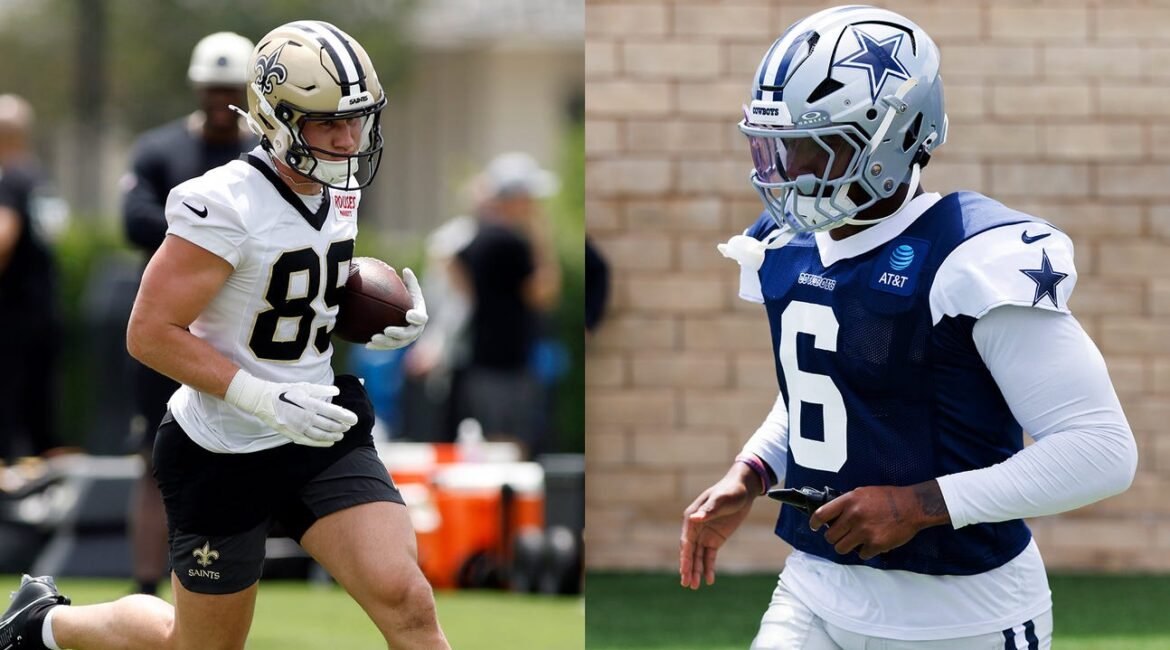 At Least Six Fights Reportedly Break Out During Cowboys And Saints Joint Practice 2 saints cowboys 1