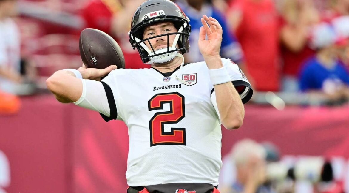 Panthers Sign Former Bucs QB Kyle Trask Following Haynes King's Hamstring Injury 2 trask1
