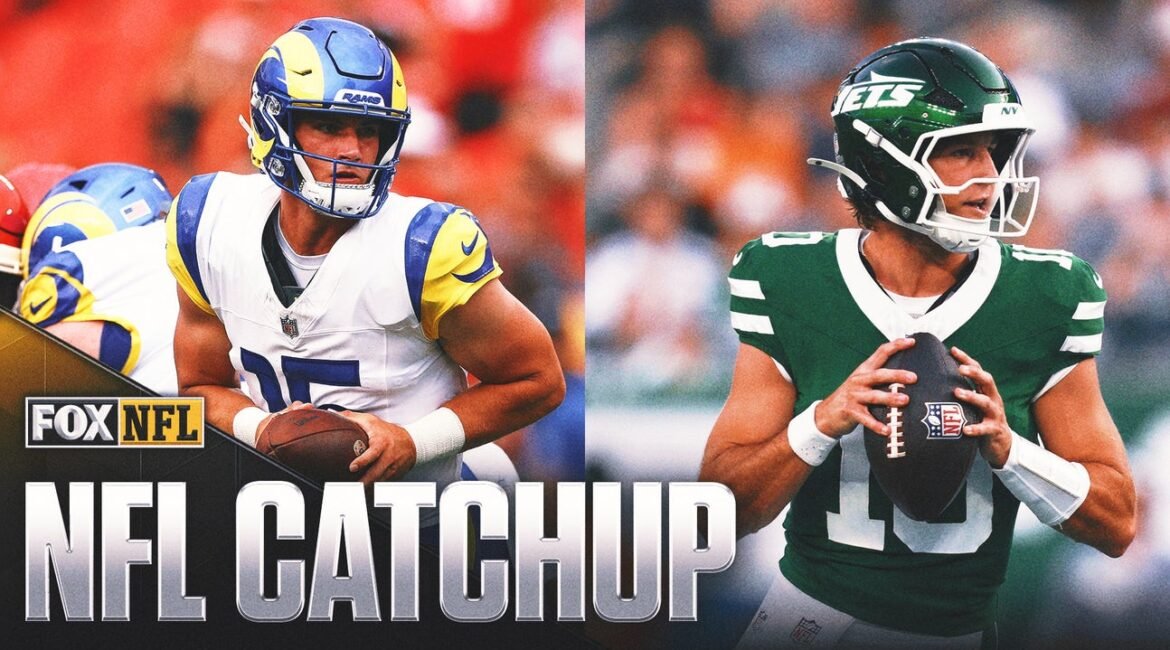 NFL Catchup: Rookie QBs Shine In Debuts, Another Donald Update, Cowboys Make A Splash 13 ty simpson cade klubnik catchup