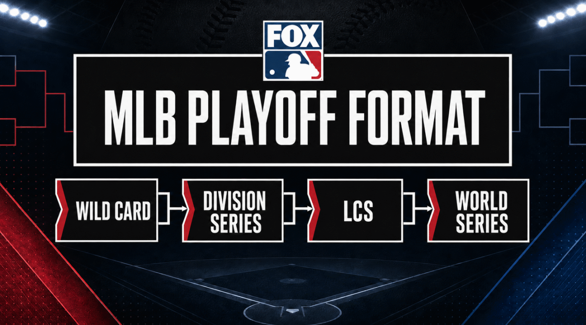2026 mlb playoff format horizontal red