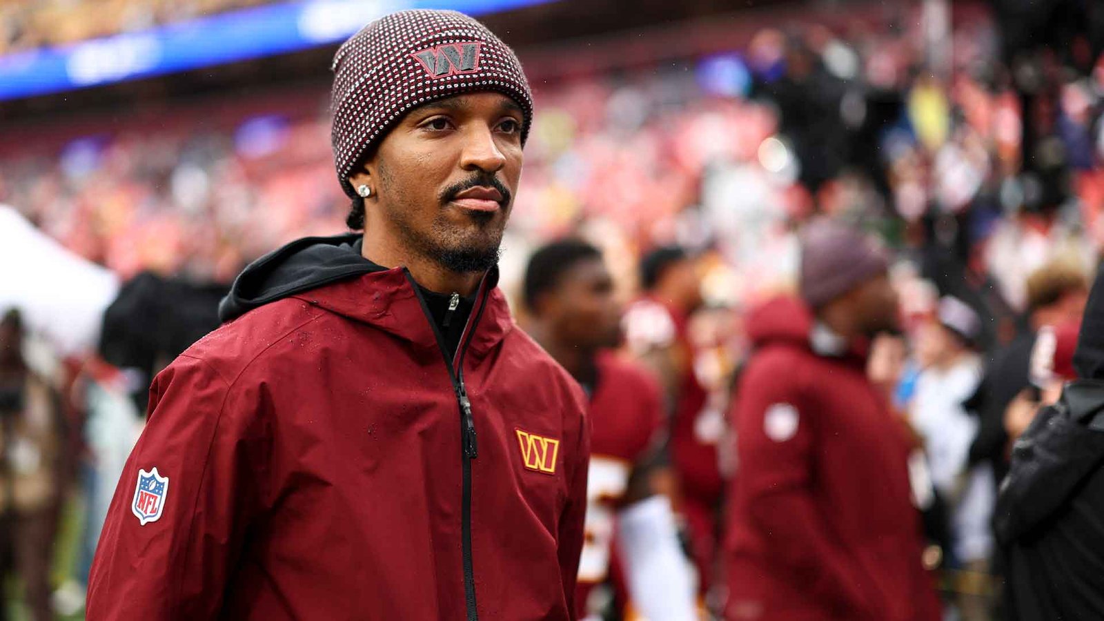Commanders QB Jayden Daniels Back At Practice Too Early to