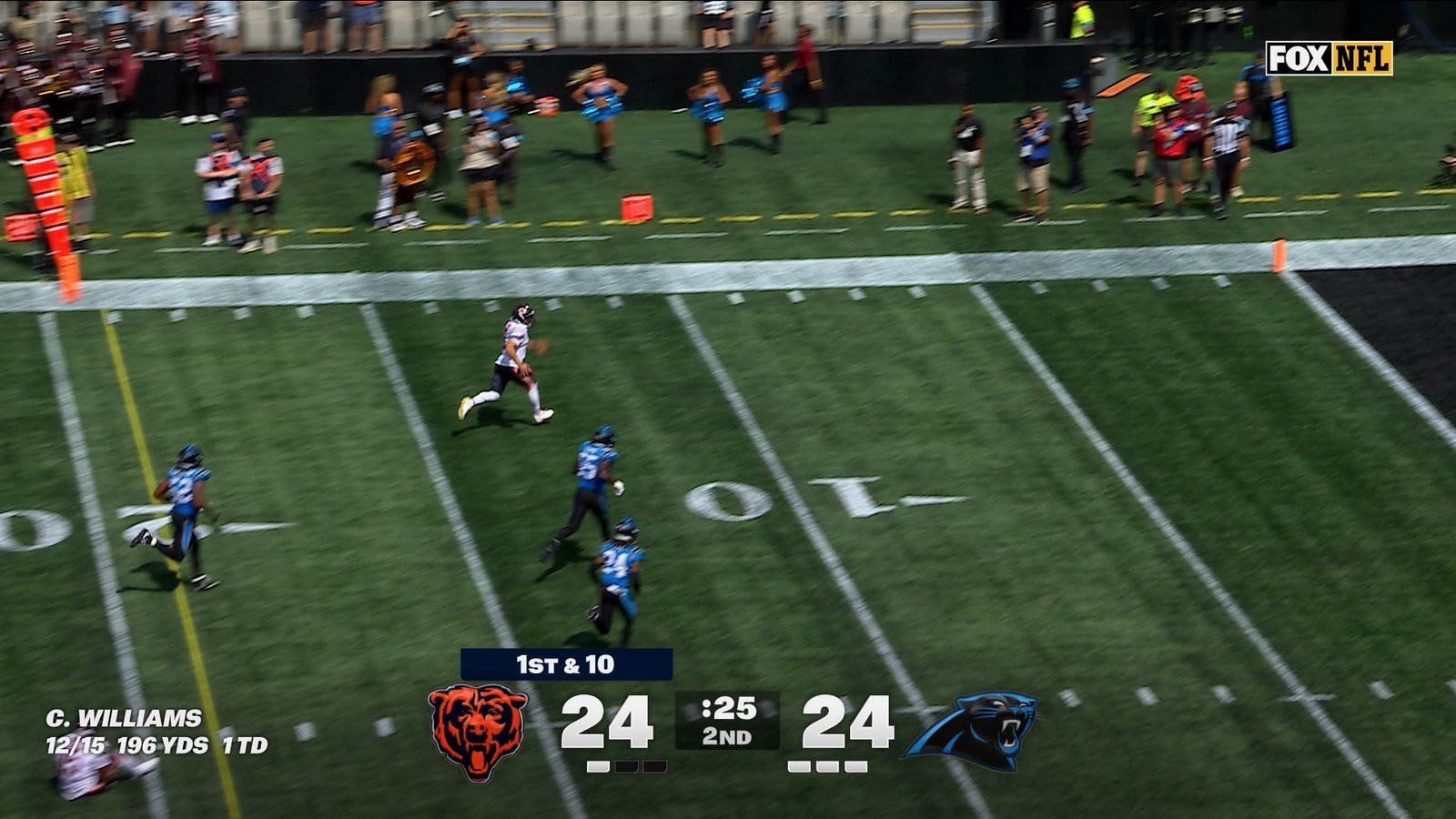 NFL Fallout Week 1: The Bears Got The Gusto To Be The Best Offense In Football 5 Caleb Williams rushes for 29-yard TD, giving Bears lead over Panthers | NFL Highlights