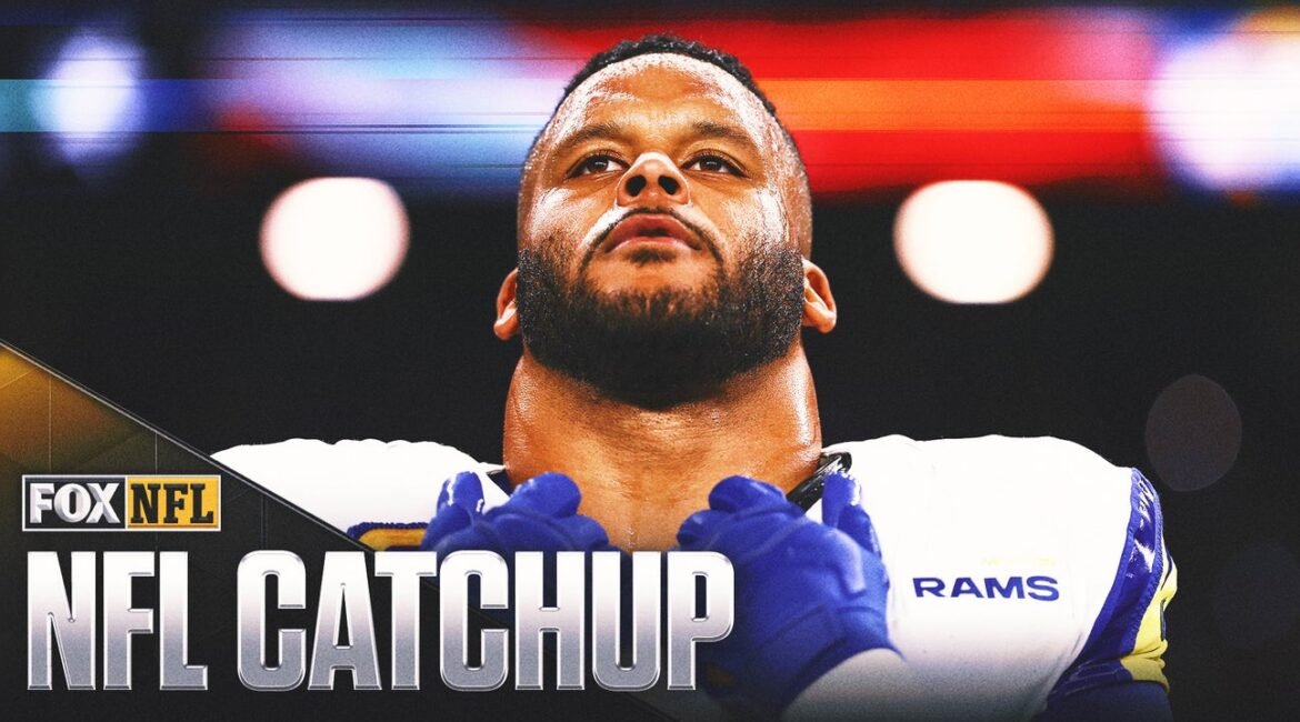 NFL Catchup: Latest On Rams, 49ers Stars; Shedeur Sanders QB3? 15 aaron donald catchup