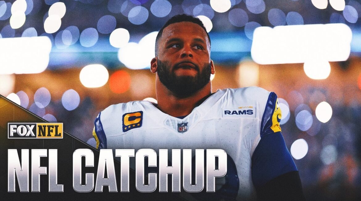 NFL Catchup: Aaron Donald's Return; Kyler Murray, Ladd McConkey Injury Updates 12 aaron donald nfl catchup