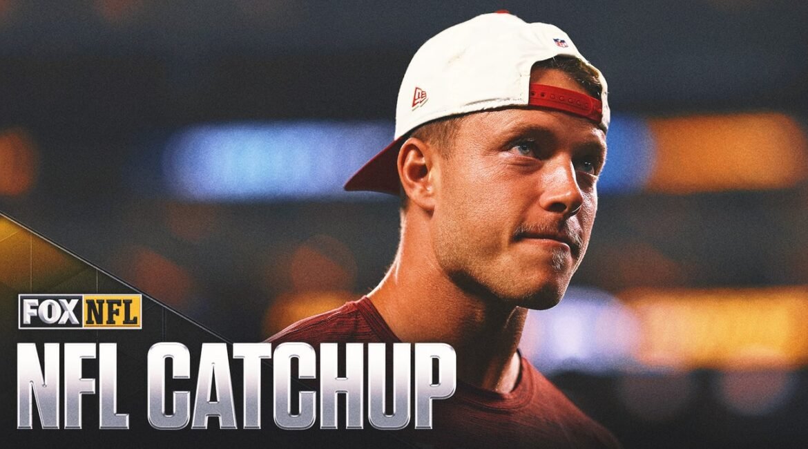 NFL Catchup: Christian McCaffrey Back At Practice; Bears Unsure On DB Kyler Gordon 9 cmc nfl catchup
