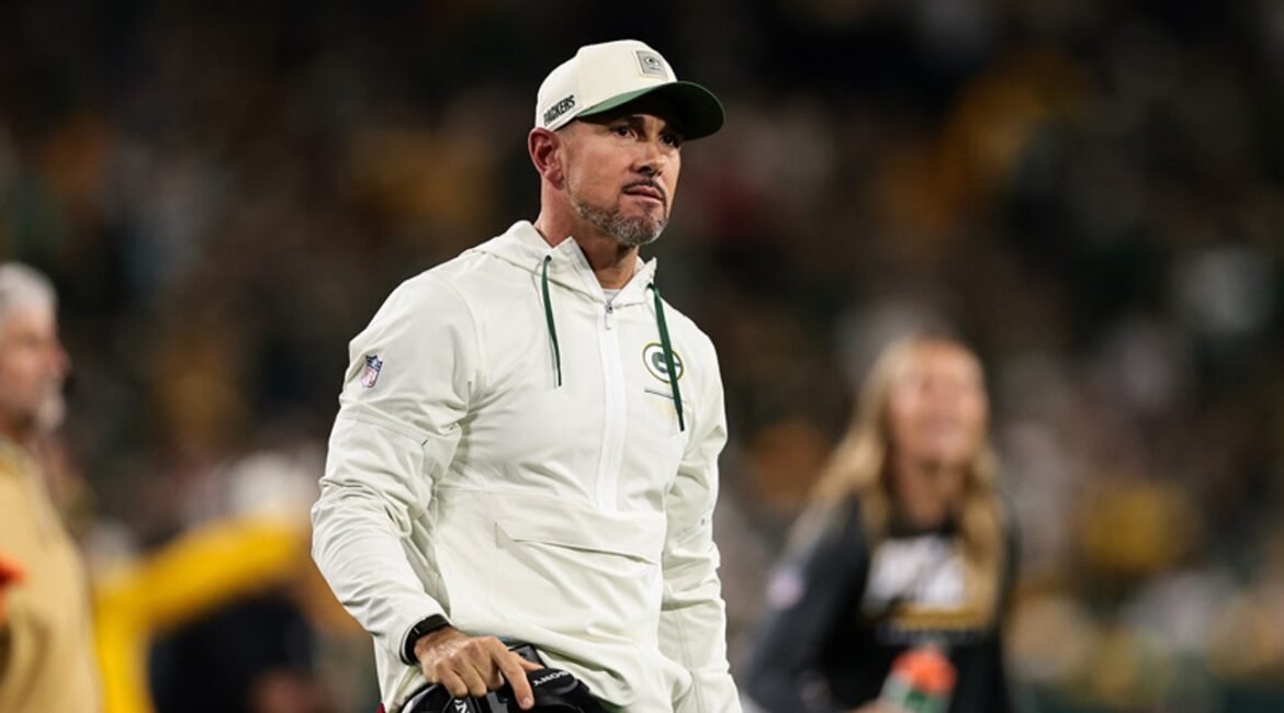 Matt LaFleur, Tucker Kraft Candid About Packers' 'Humbling' Loss To Falcons, Boos 2 matt3