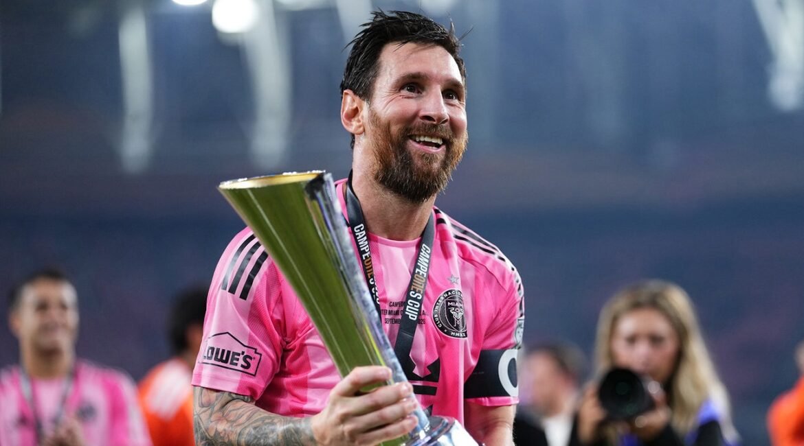 Lionel Messi Scores 100th Inter Miami Goal In Campeones Cup Final Win vs. Cruz Azul 2 messi1 1