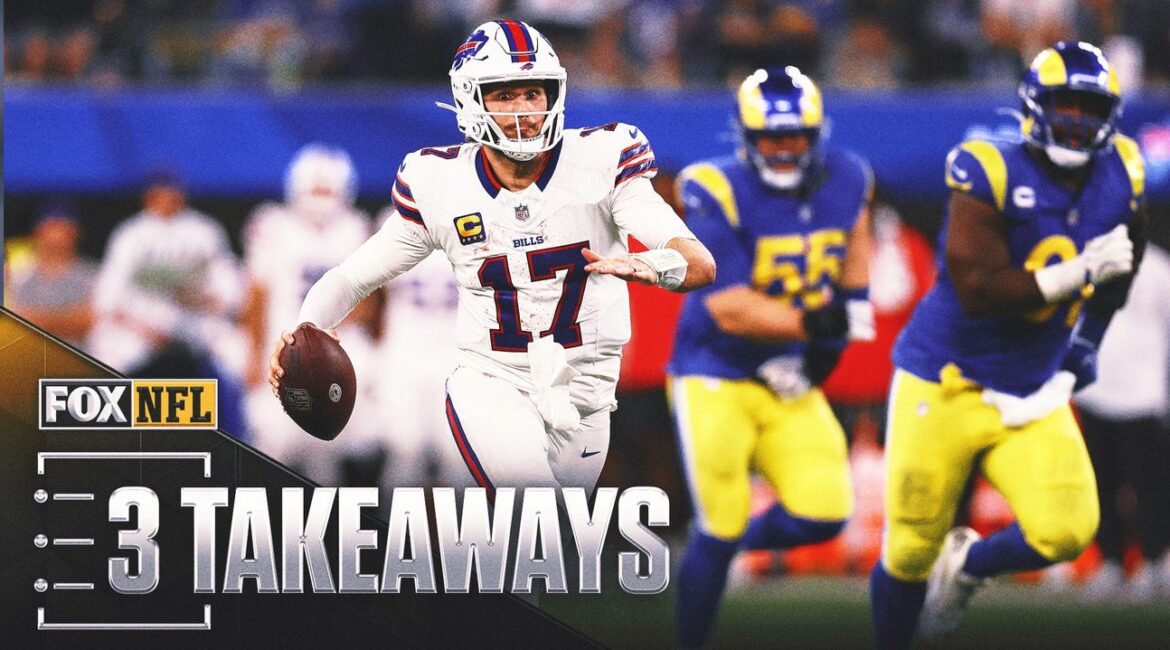 Josh Allen Is Superman: 3 Takeaways From Bills' Overtime Thrilling Win vs. Rams 6 b4f4dd03 josh allen takeaways
