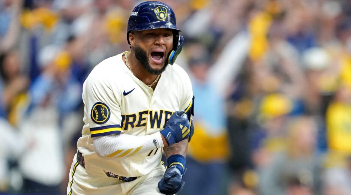 Brewers Rally Past Padres With Chourio's Two-Run Hit In Bottom Of The Ninth 3 brewers scaled