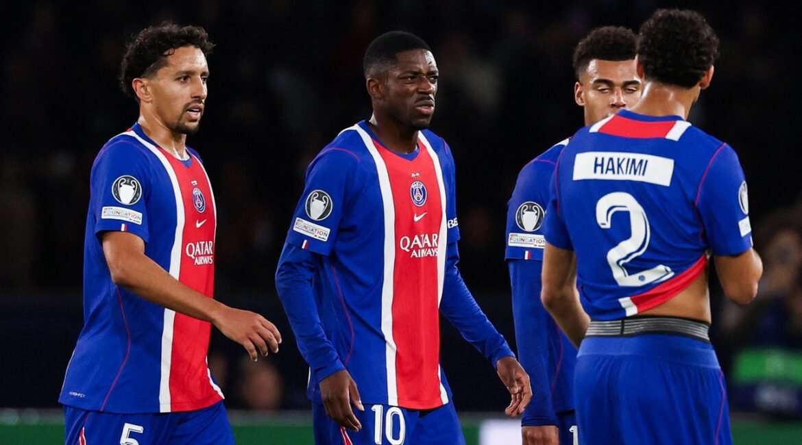 PSG Forward Ousmane Dembélé Limps Off Against Barcelona In Champions League 2 dembele1