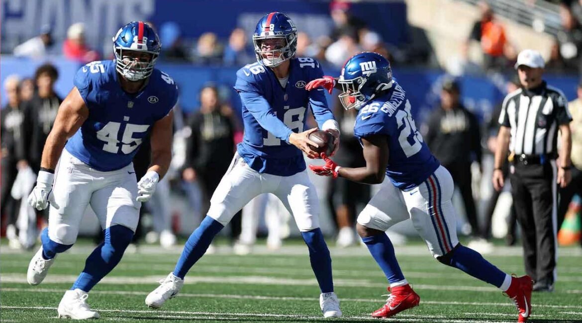 Giants Bench QB Jameis Winston; J.J. McCarthy Enters Game Against Saints 2 giants