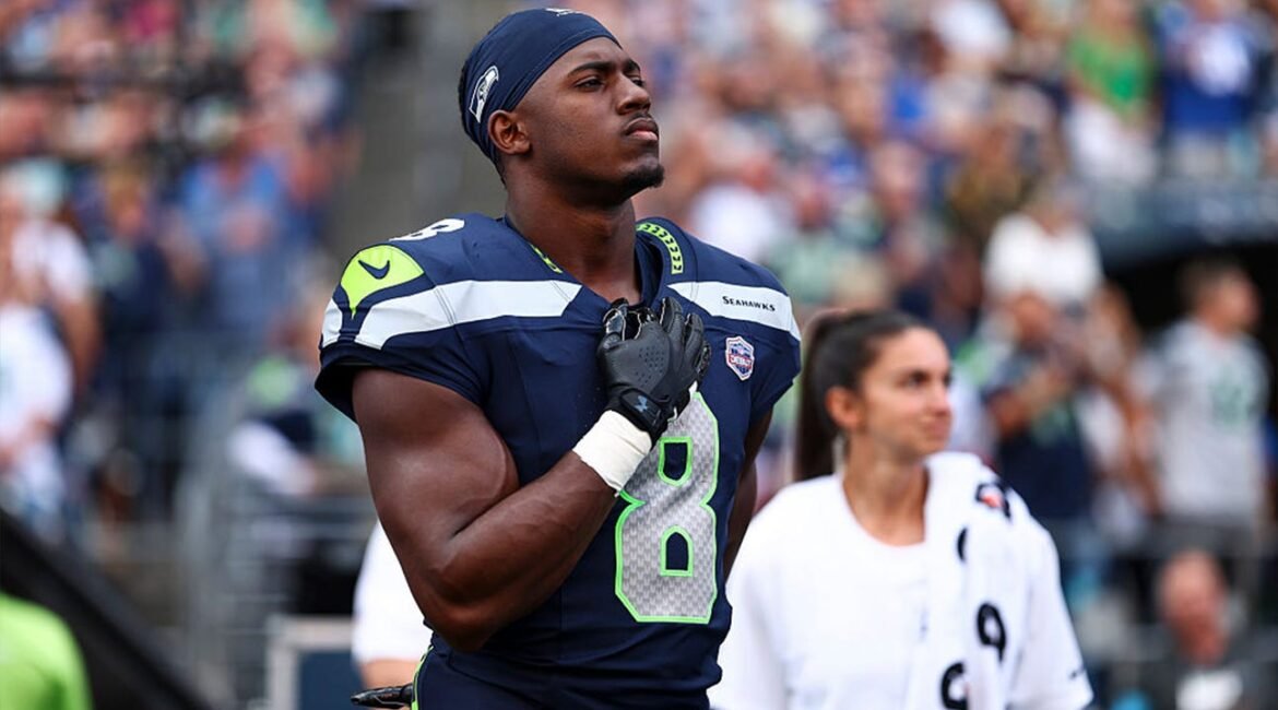 Seahawks RB Jadarian Price 'Re-Aggravated' Injury, Ruled Out Week 4 1 jadarian price horizontal