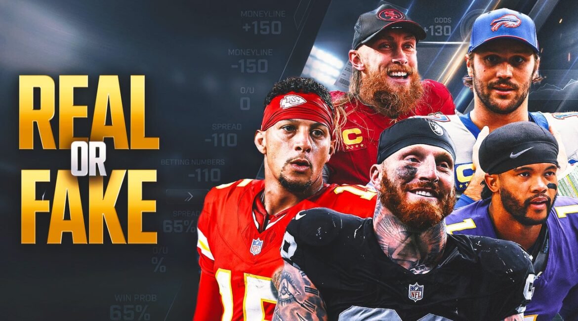 Real Or Fake: Are 3-0 Starts For Bills, Chiefs, 49ers, Vikes & Raiders Legit Or Mirage? 6 real or fake 16x9 1