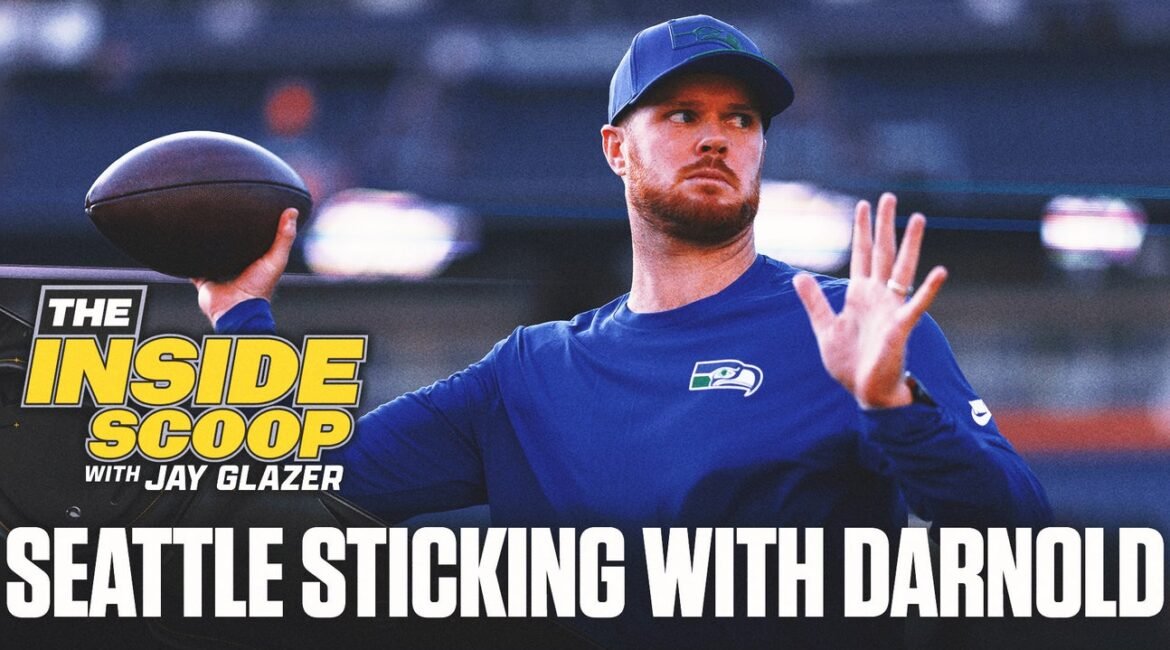 Seahawks Won't Make A Quarterback Change, Sticking With Sam Darnold 3 sam darnold jay glazer 1