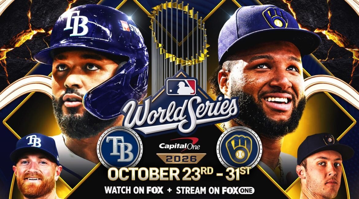 2026 World Series Schedule: How To Watch Brewers vs. Rays On FOX 1 worldseries1
